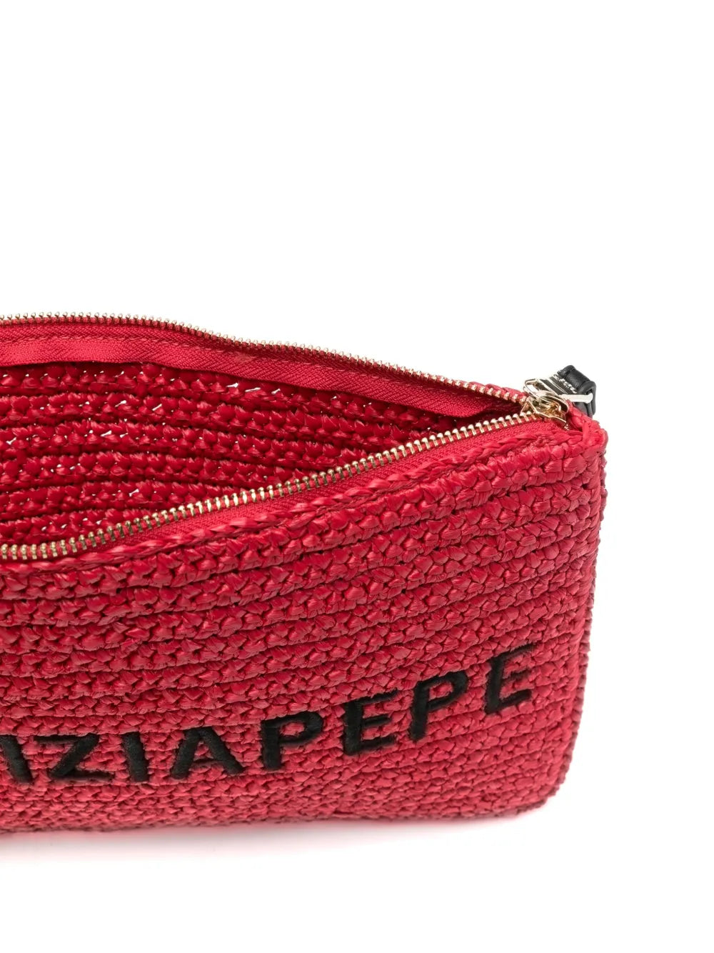 Patrizia Pepelogo-embroidered clutch bag