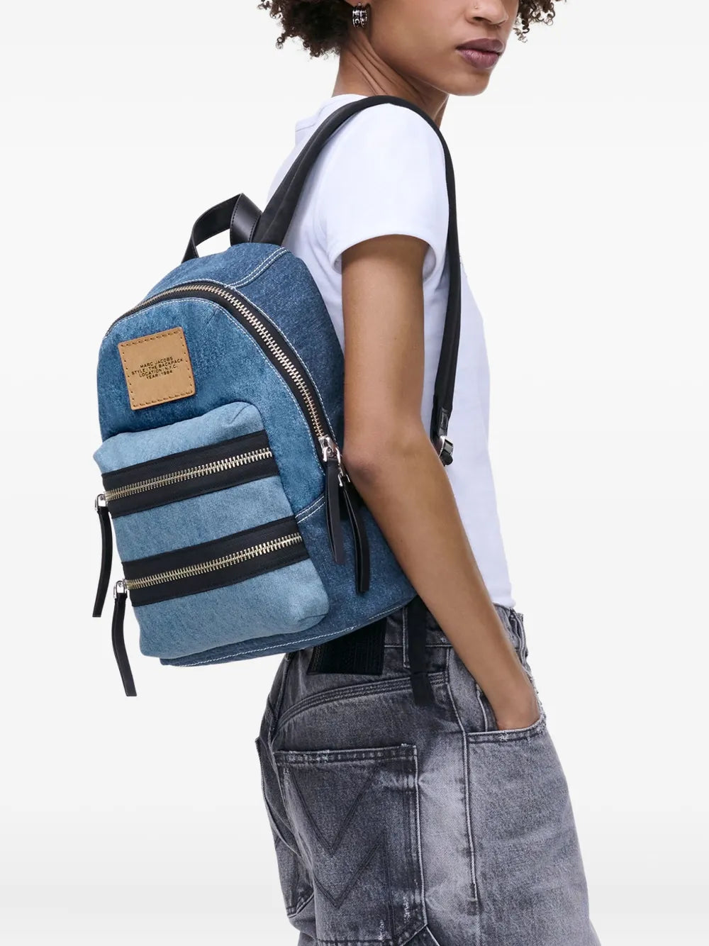 Marc Jacobsmedium denim backpack