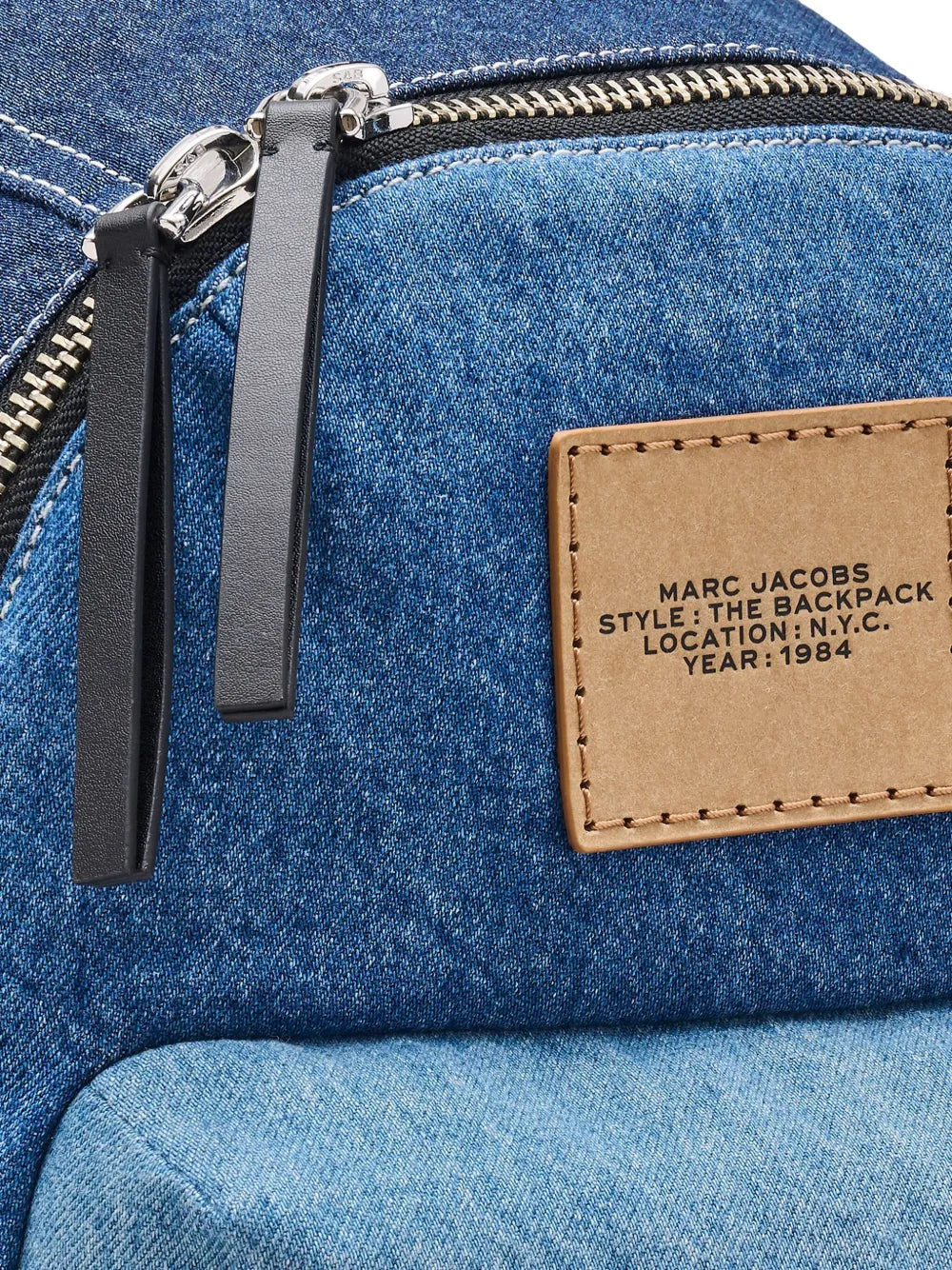 Marc Jacobslarge The Colourblock Denim backpack