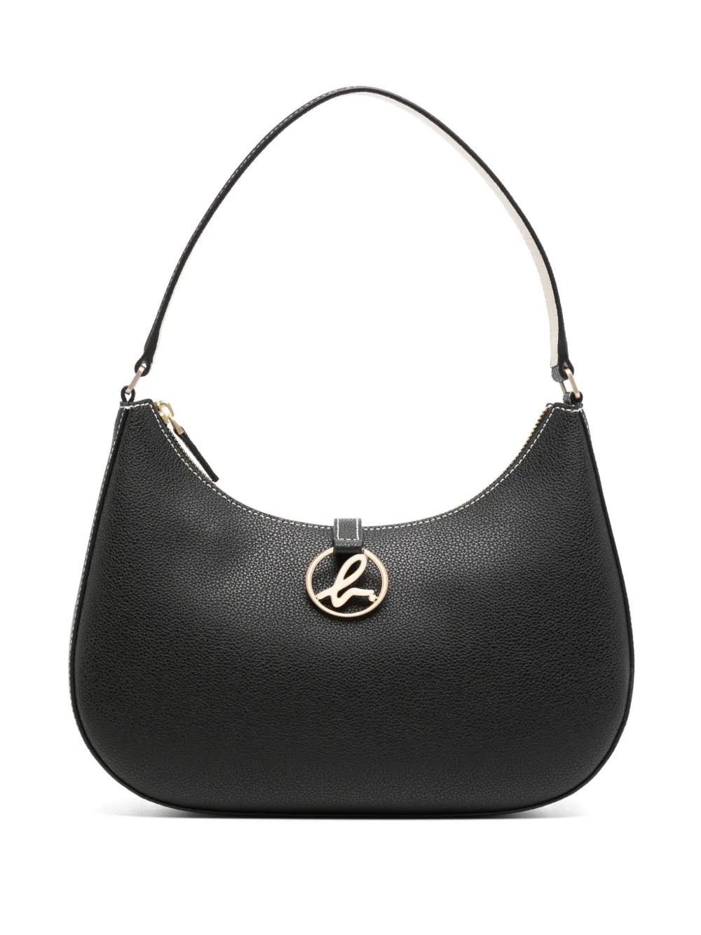 agn b. leather shoulder bag