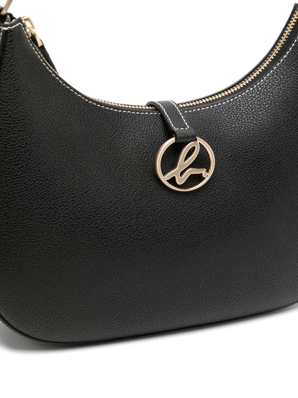 agn b. leather shoulder bag