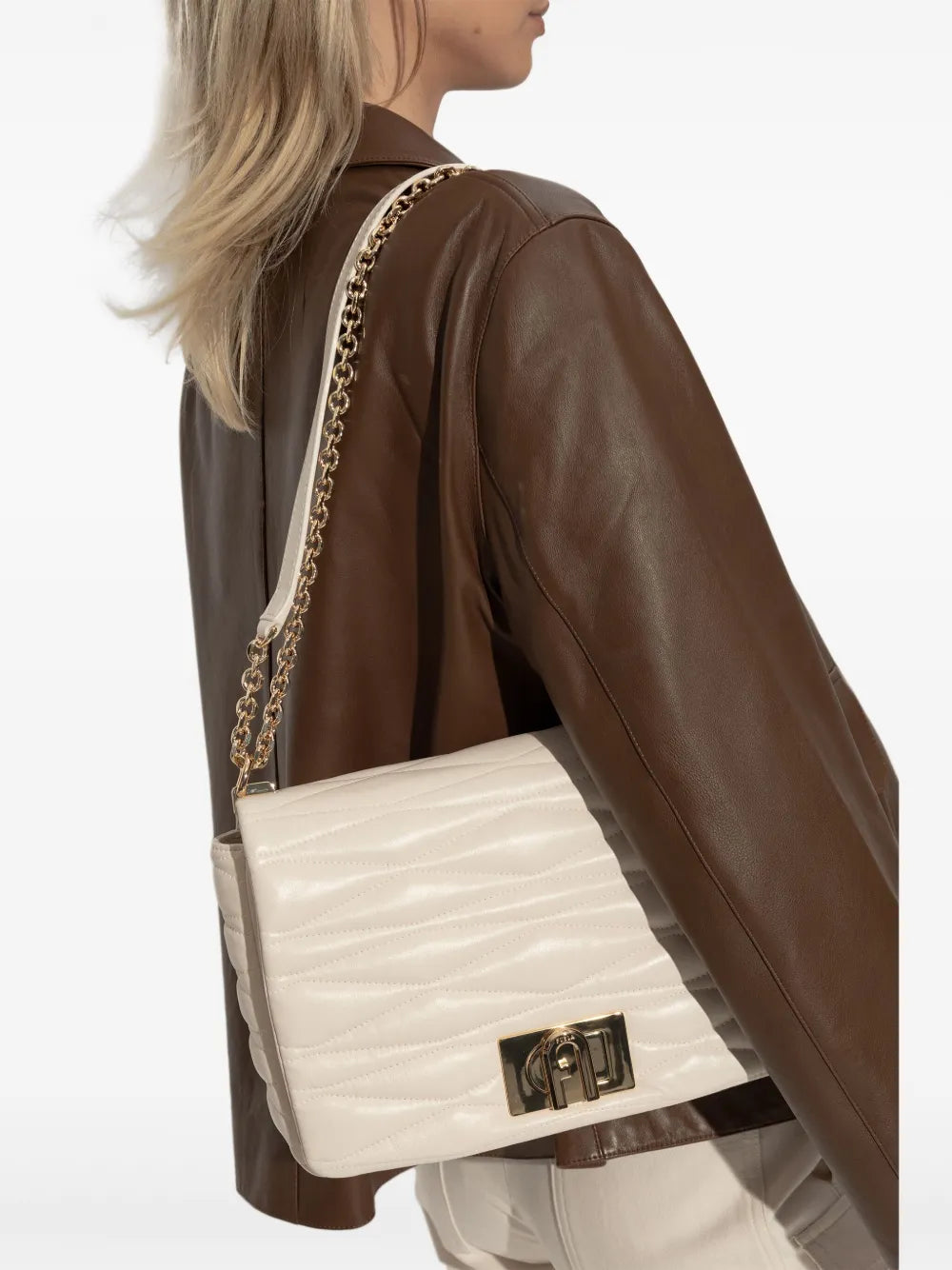 Furlaquilted tote bag