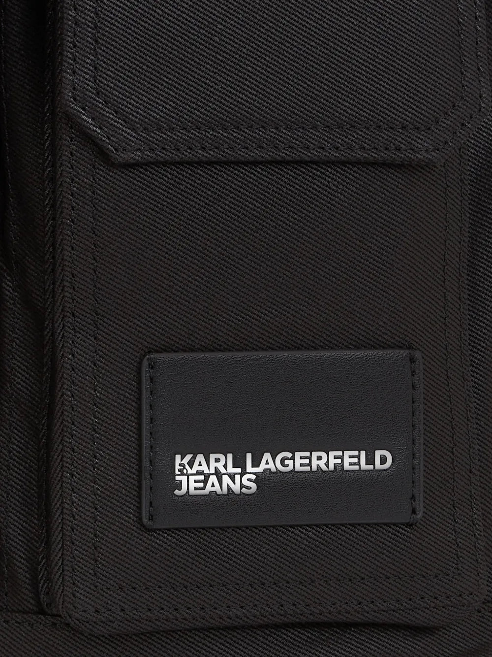 Karl Lagerfeld JeansKLJ structured canvas backpack