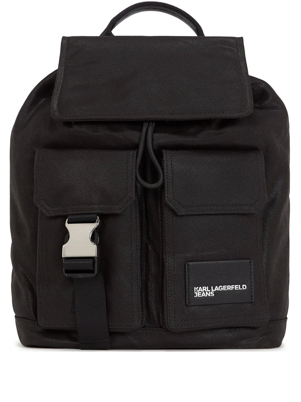 Karl Lagerfeld JeansKLJ structured canvas backpack
