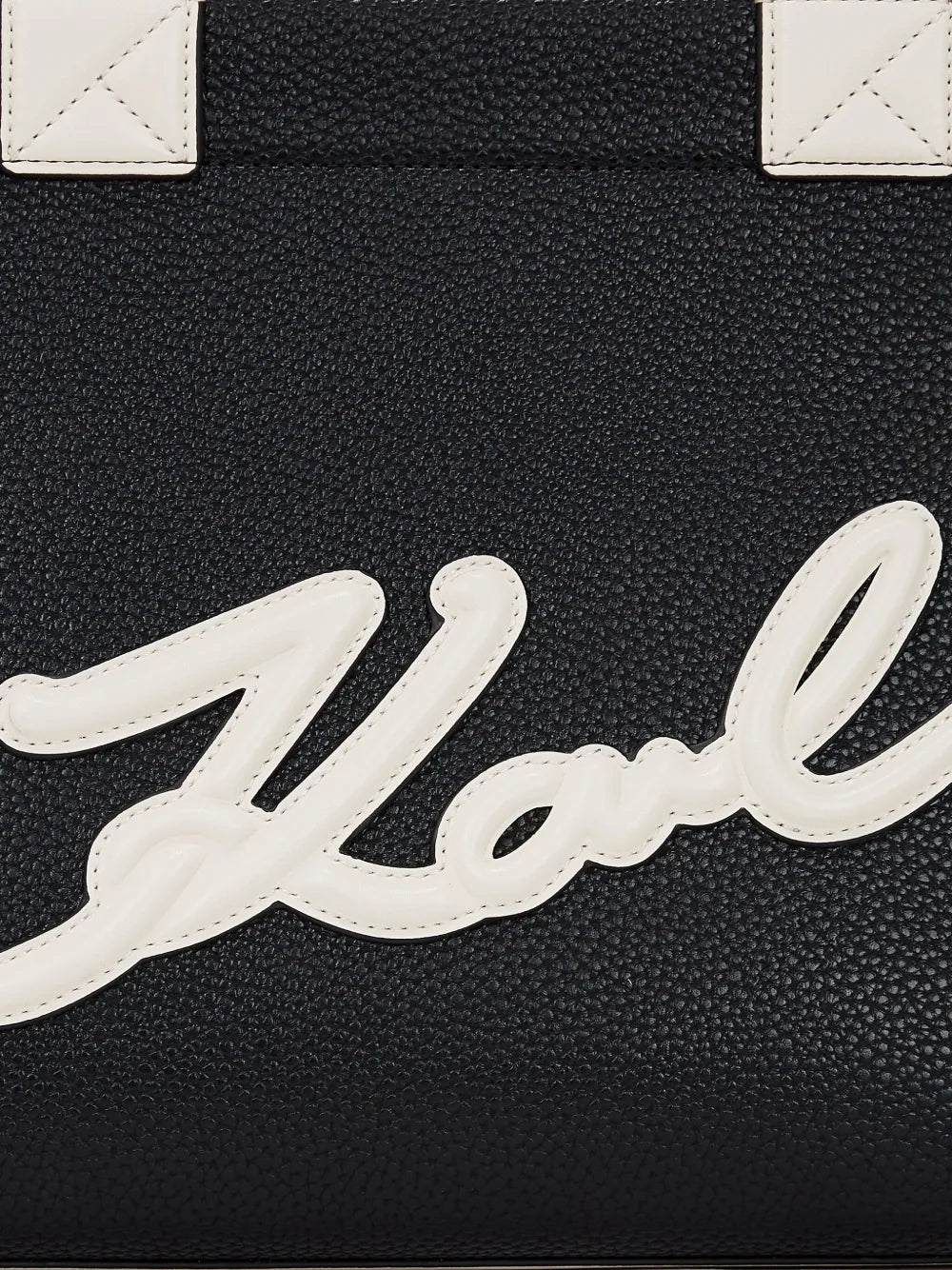 Karl LagerfeldK/skuare textured tote bag