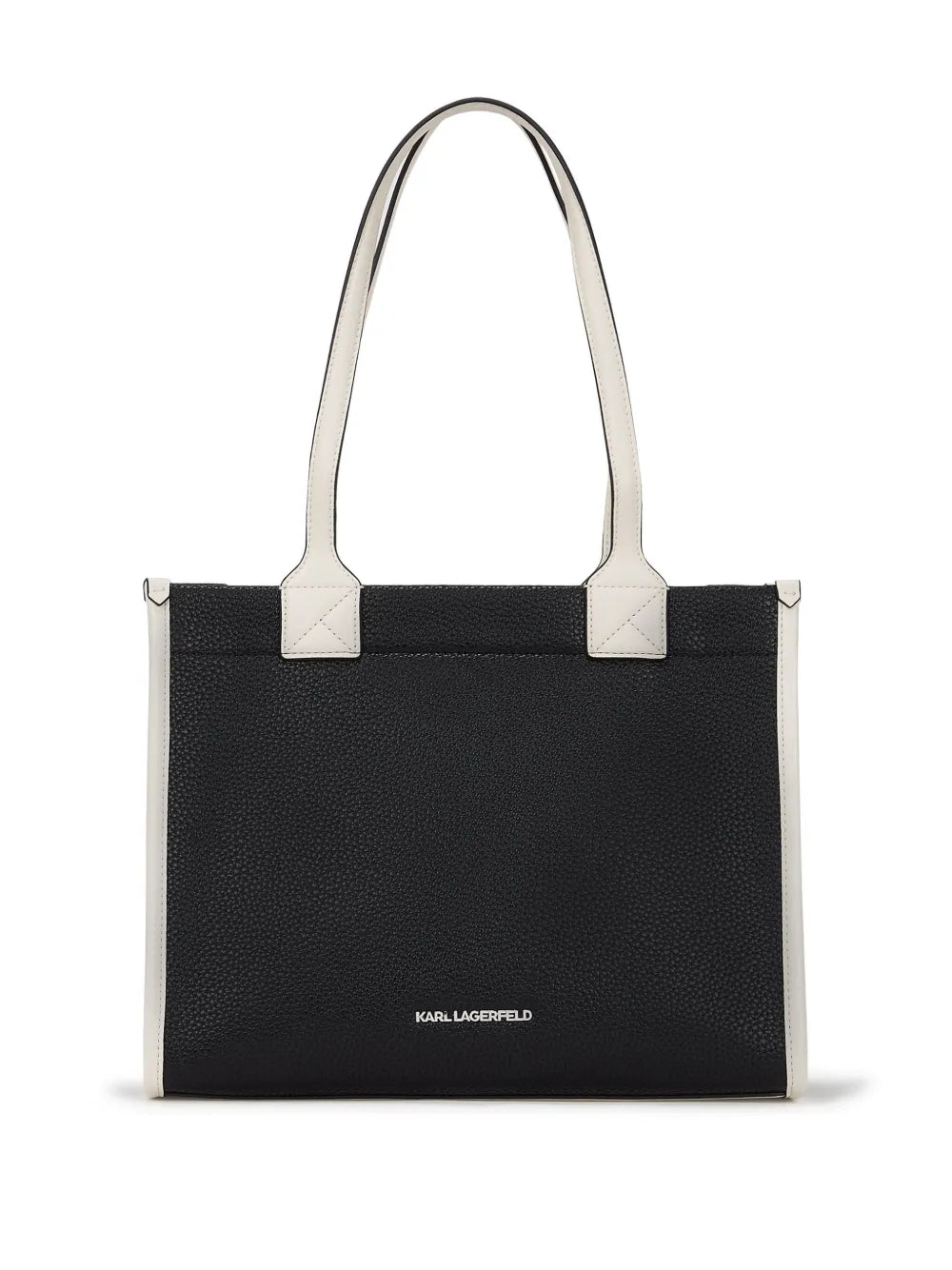 Karl LagerfeldK/skuare textured tote bag