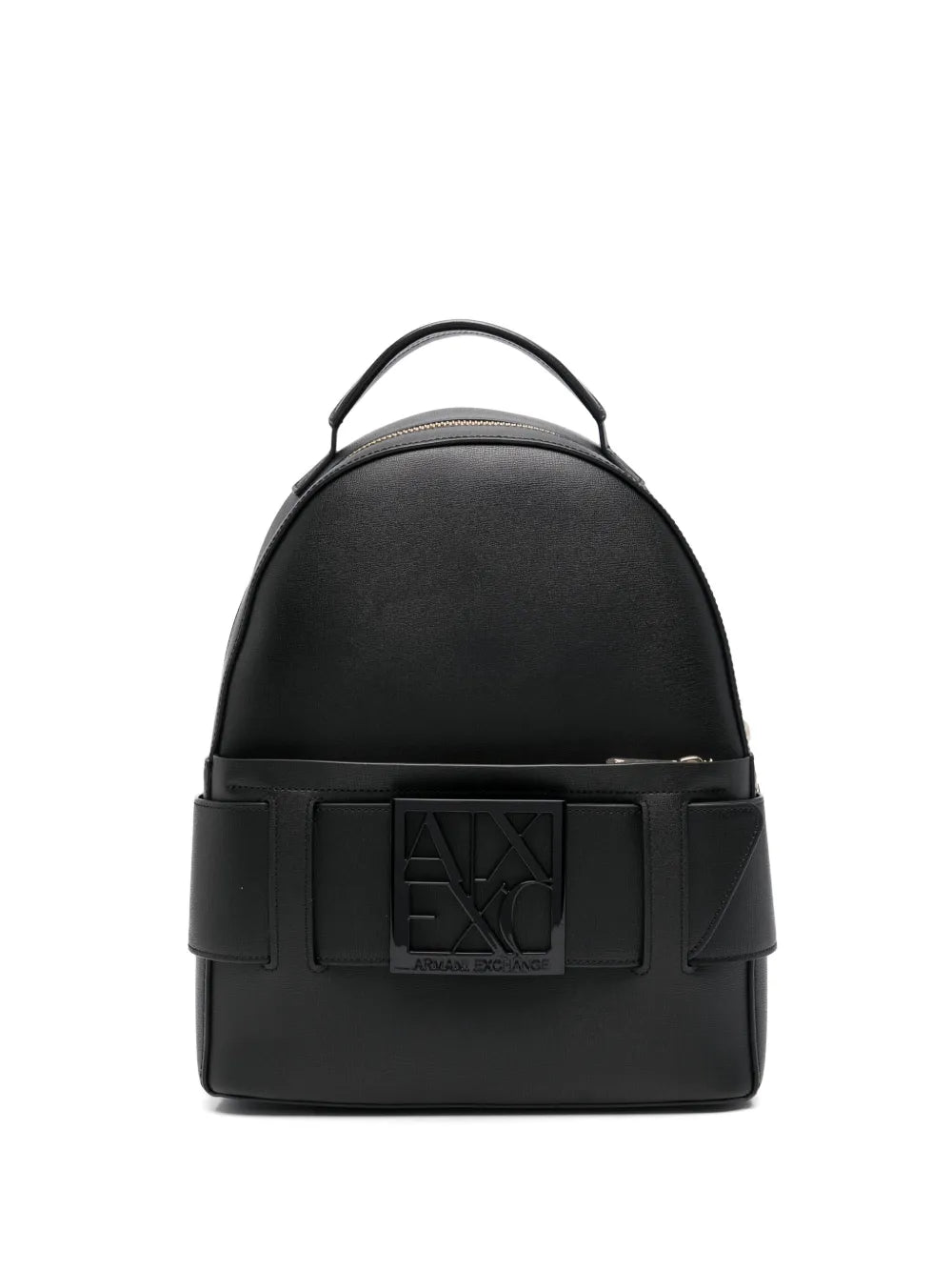 Armani Exchangelogo-plaque backpack