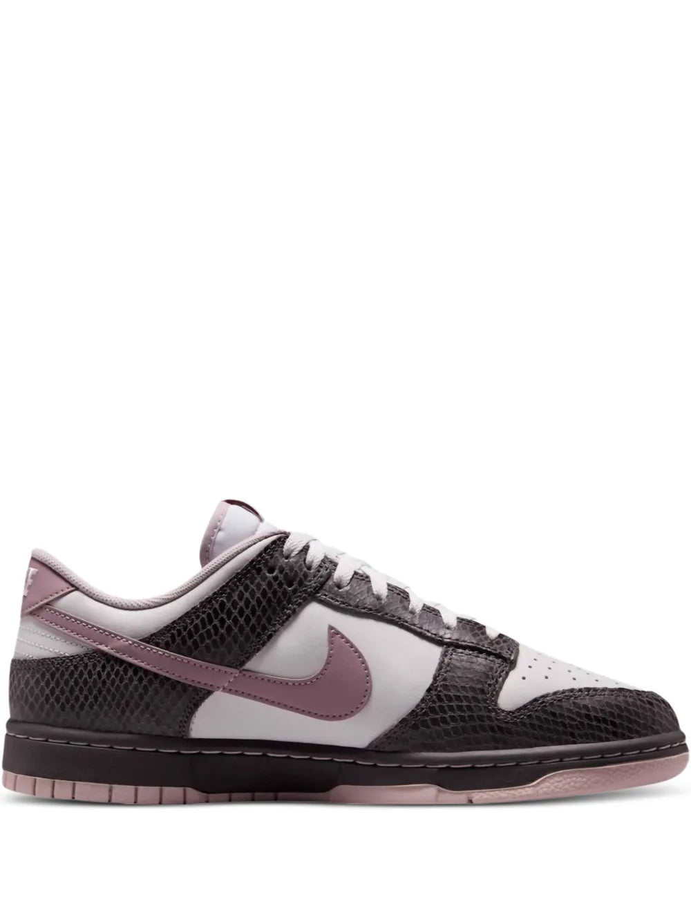 Dunk Low Se Medium Ash/Violet Snakeskin Sneakers