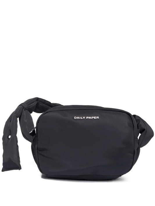 Daily Paperlogo-lettering shoulder bag