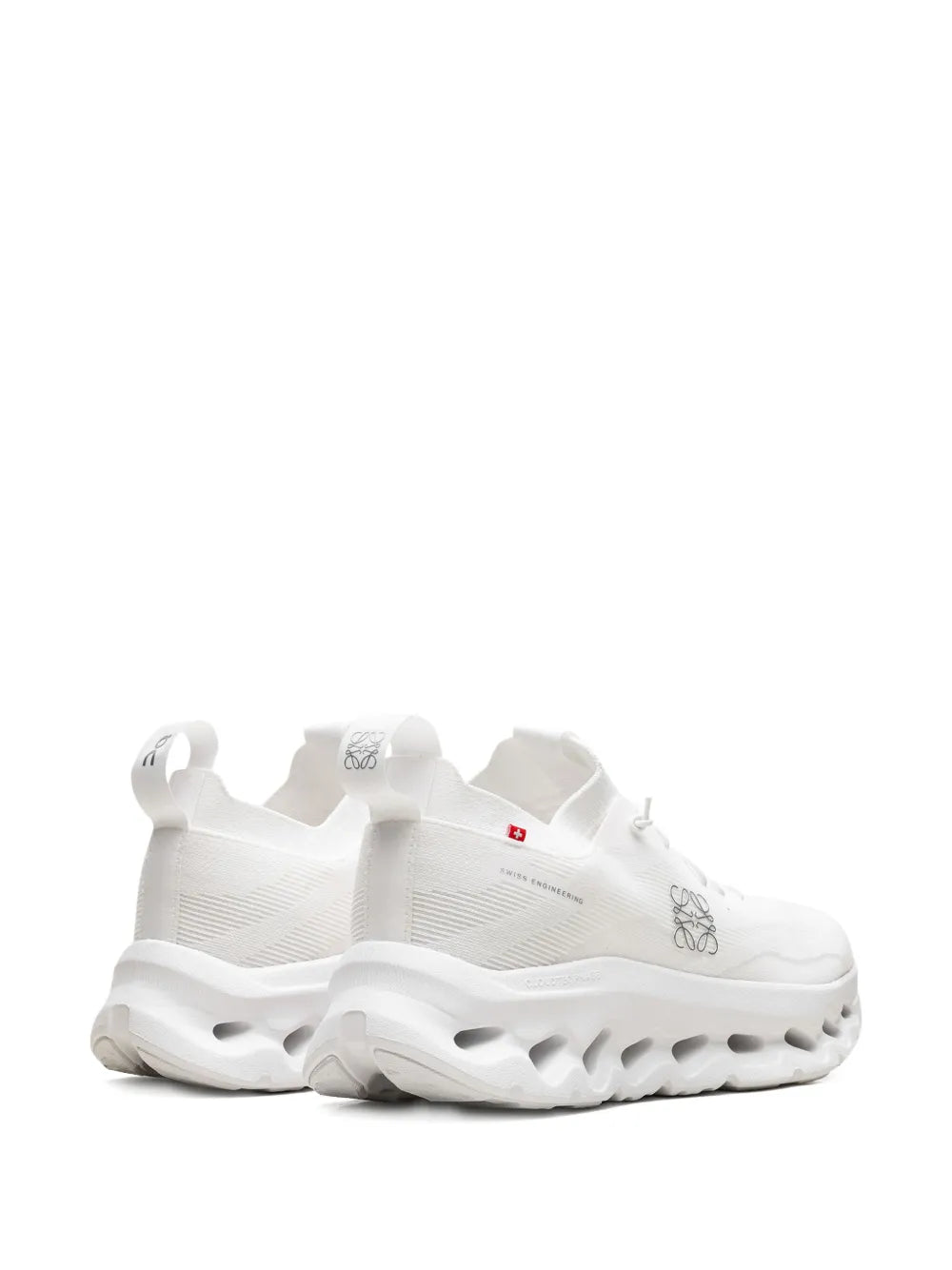 On Running X Loewe Cloudtilt All White Sneakers