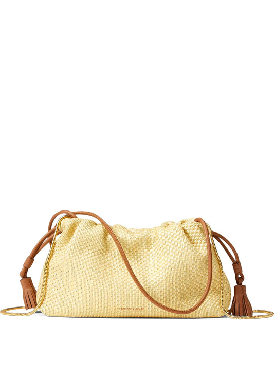 Veronica Beardsmall raffia satchel bag