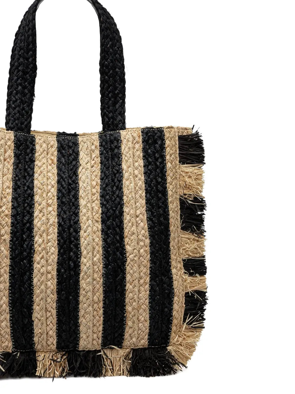 Patrizia Pepestriped tote bag