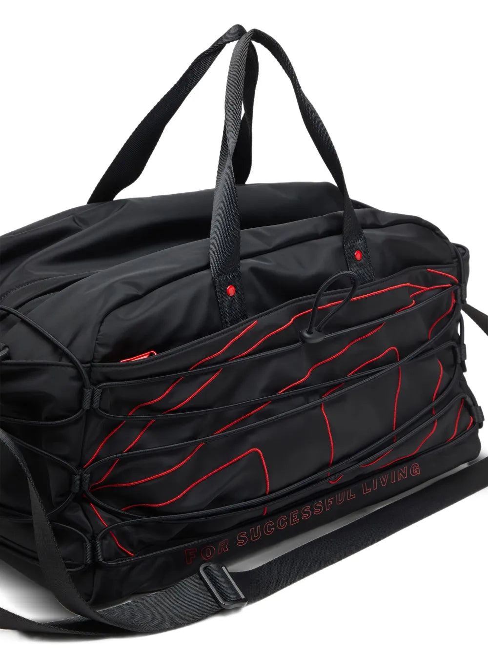 Dieseltech-d drawstring-detail duffle bag