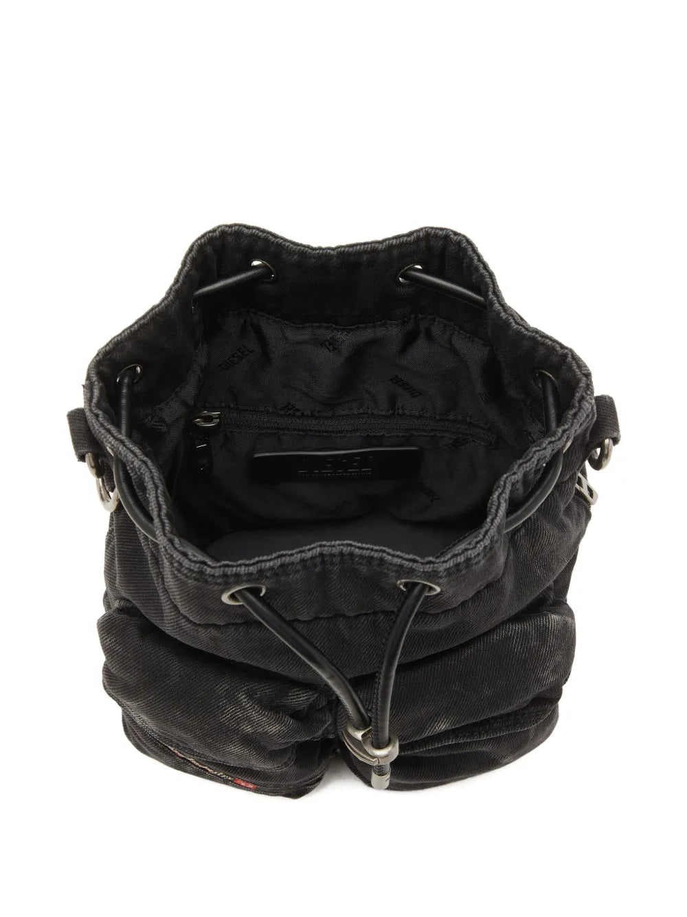 Dieseldrawstring pocket shoulder bag