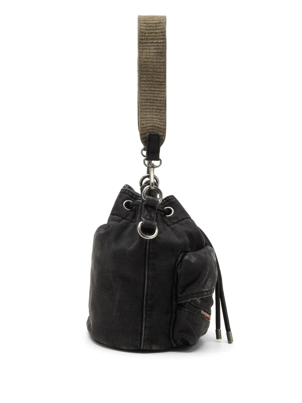 Dieseldrawstring pocket shoulder bag