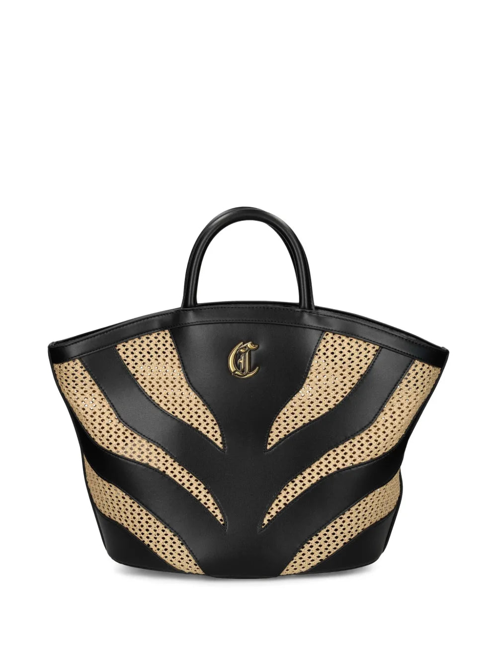 Just Cavallilogo-plaque tote bag