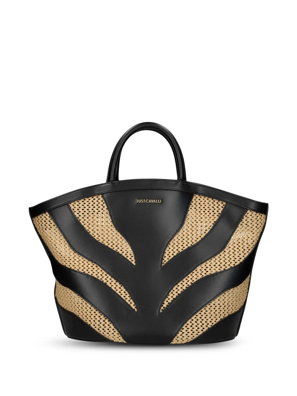 Just Cavallilogo-plaque tote bag