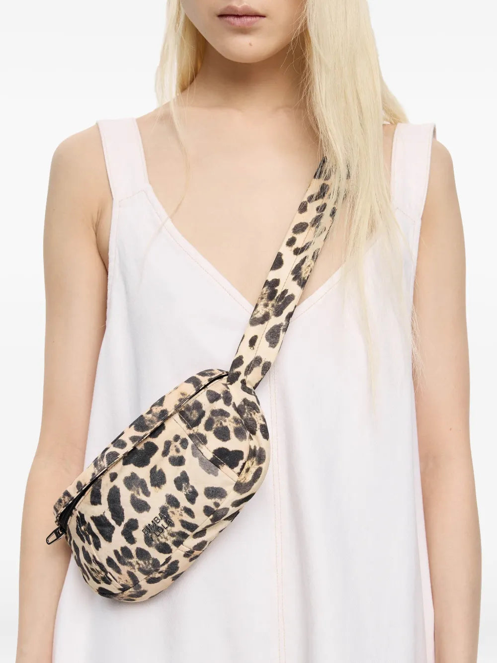 Bimba y Lolaleopard-print crossbody bag