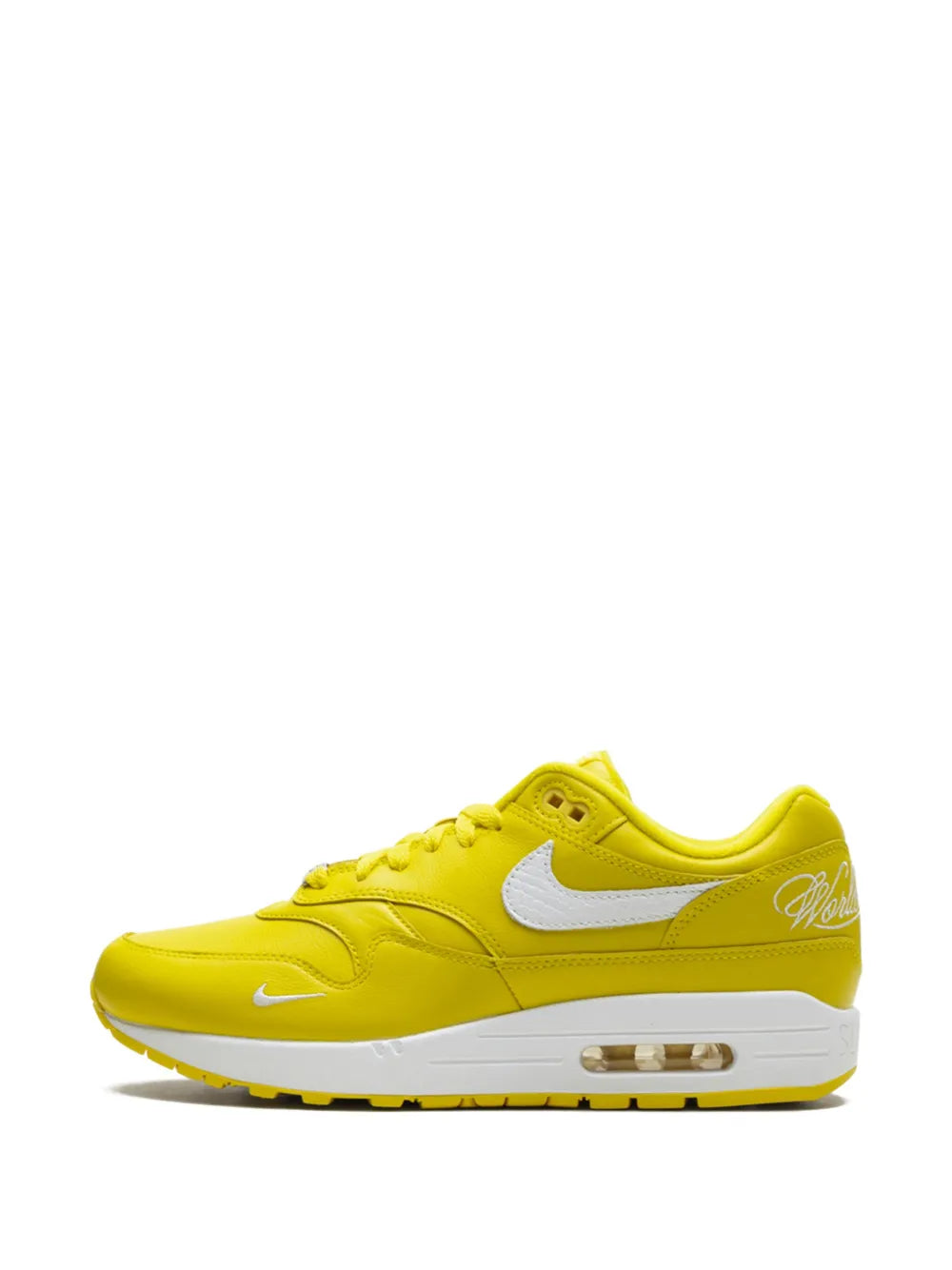Nike X Supreme Air Max 1 87 Sp Speed Yellow/White Sneakers