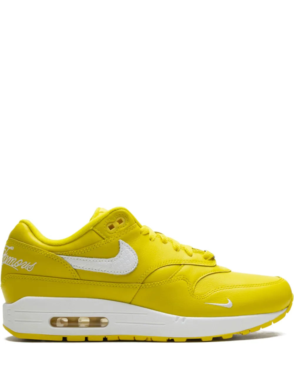 Nike X Supreme Air Max 1 87 Sp Speed Yellow/White Sneakers