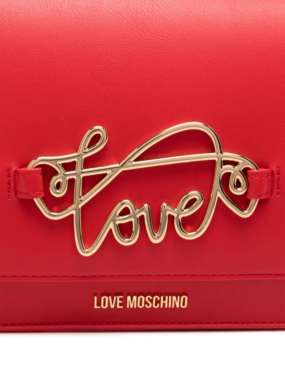 Love Moschinoappliqudetail shoulder bag