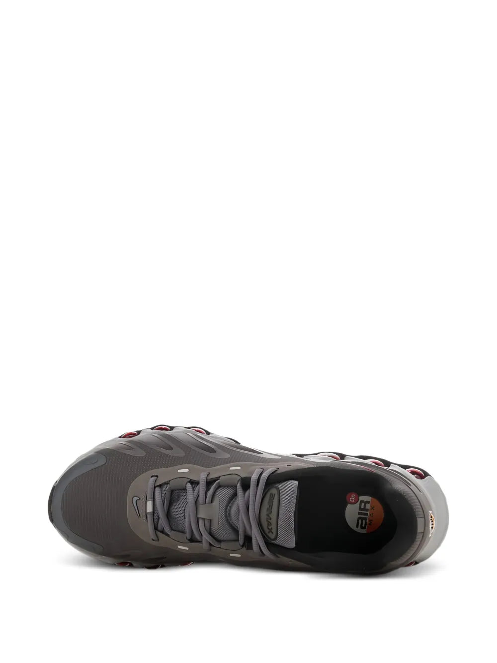 Air Max Dn8 Iron Grey Bright Crimson Sneakers