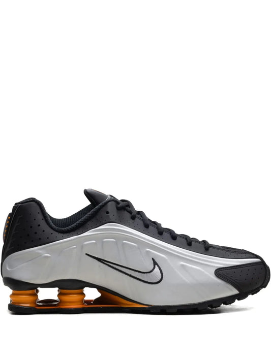 Nike Shox R4 Black/Vast Grey/Bright Mandarin/Metallic Silver Sneakers