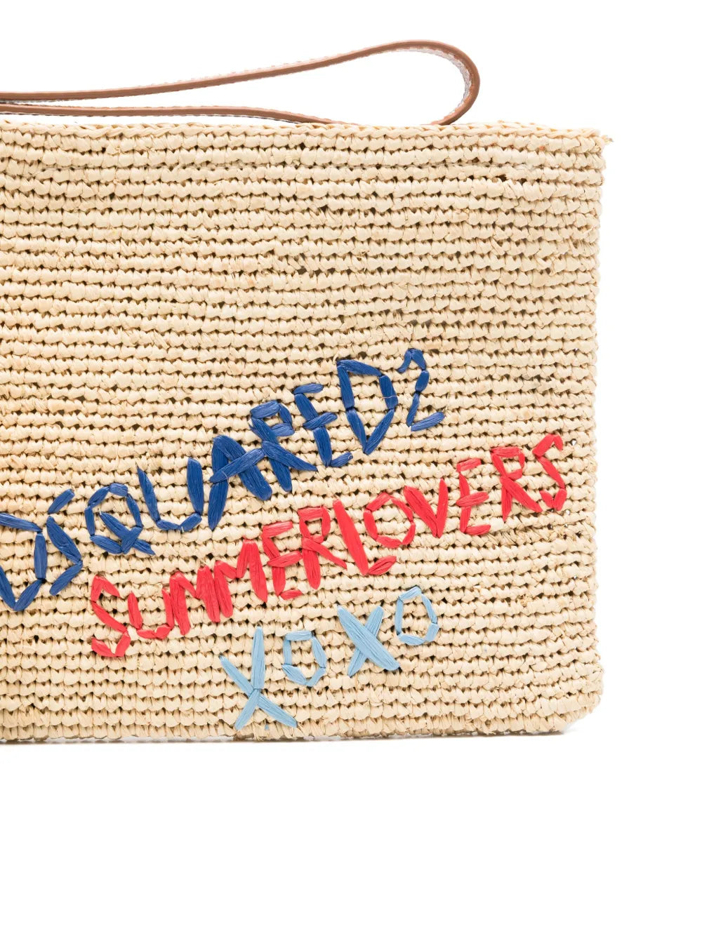 DSQUARED2Summer Lovers clutch bag