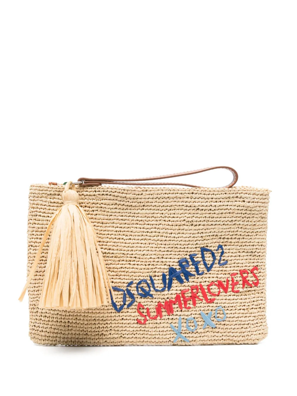 DSQUARED2Summer Lovers clutch bag