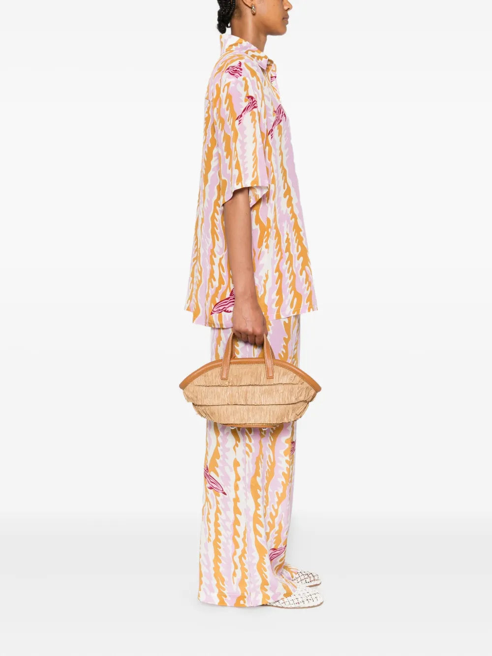 Simon Millermini Fringe Mercado tote bag