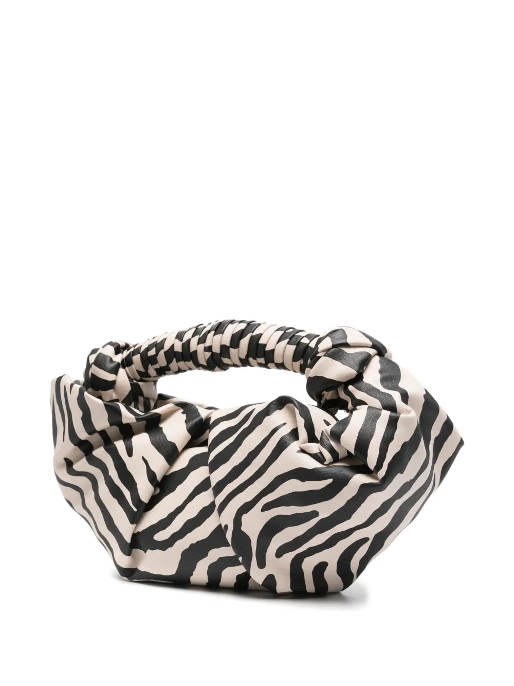 Simon Millerzebra-print knotted bucket bag