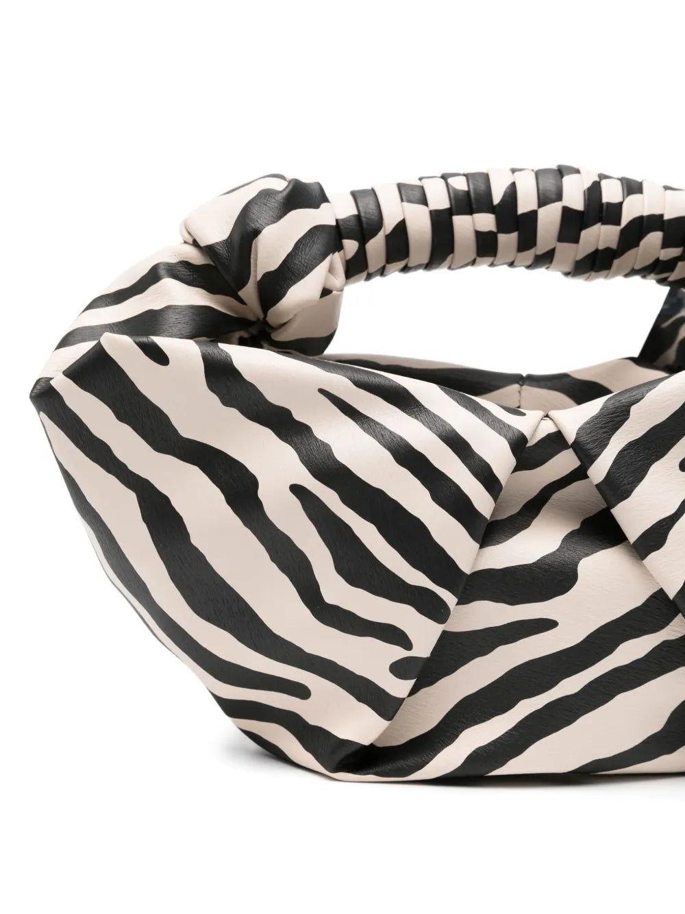 Simon Millerzebra-print knotted bucket bag