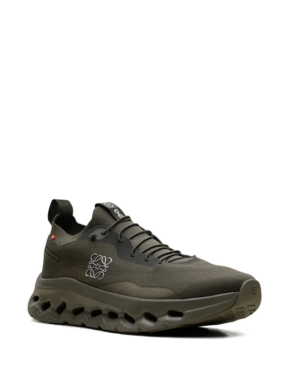 On Running X Loewe Cloudtilt  Khaki Green Sneakers