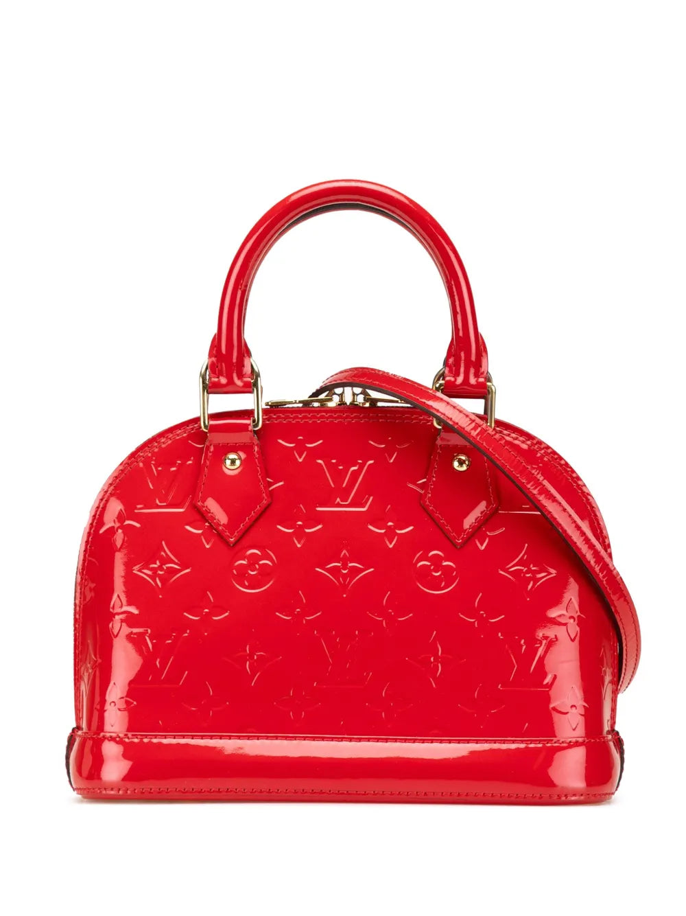 Pre-OwnedLouis Vuitton Pre-Owned2015 Monogram Vernis Alma BB satchel