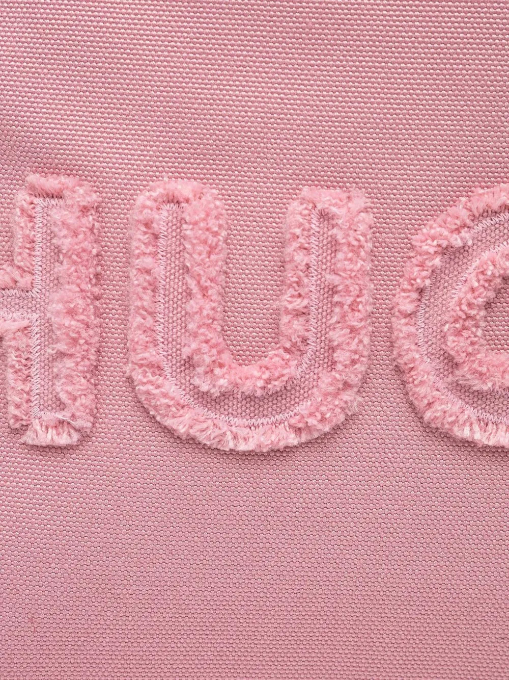 HUGOlogo-embroidered tote bag