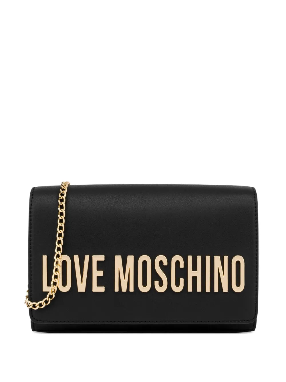 Love Moschinologo-lettering clutch bag