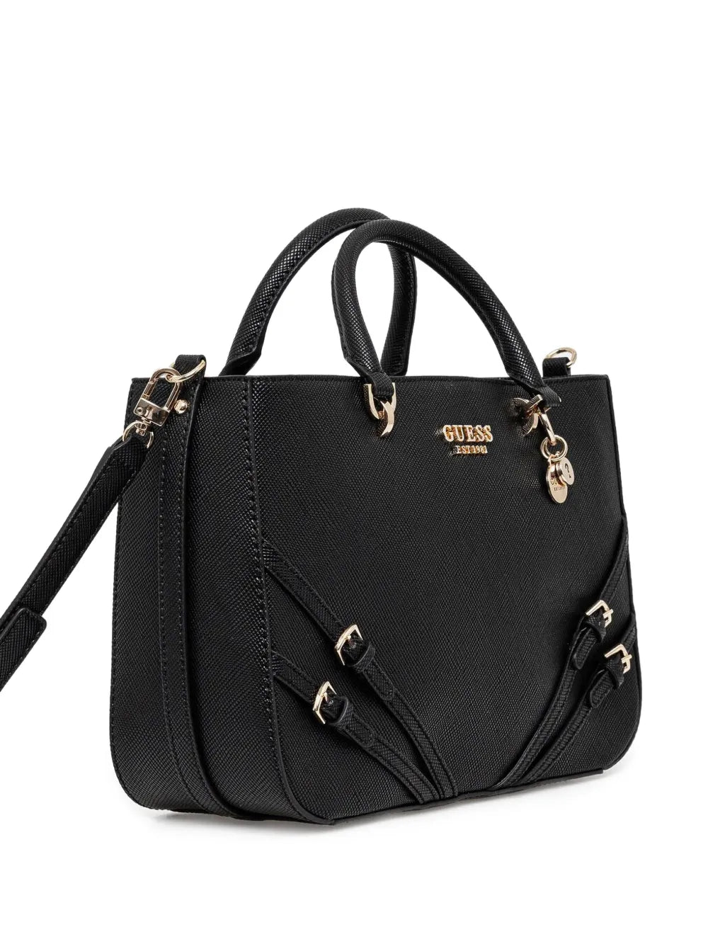 GUESS USABramina logo-embellished structured tote bag