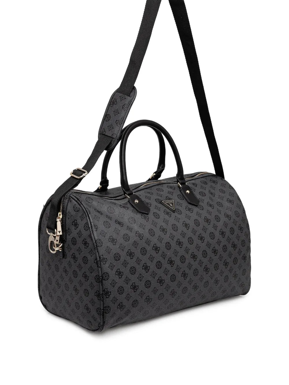 GUESS USAmonogram-embossed duffle bag