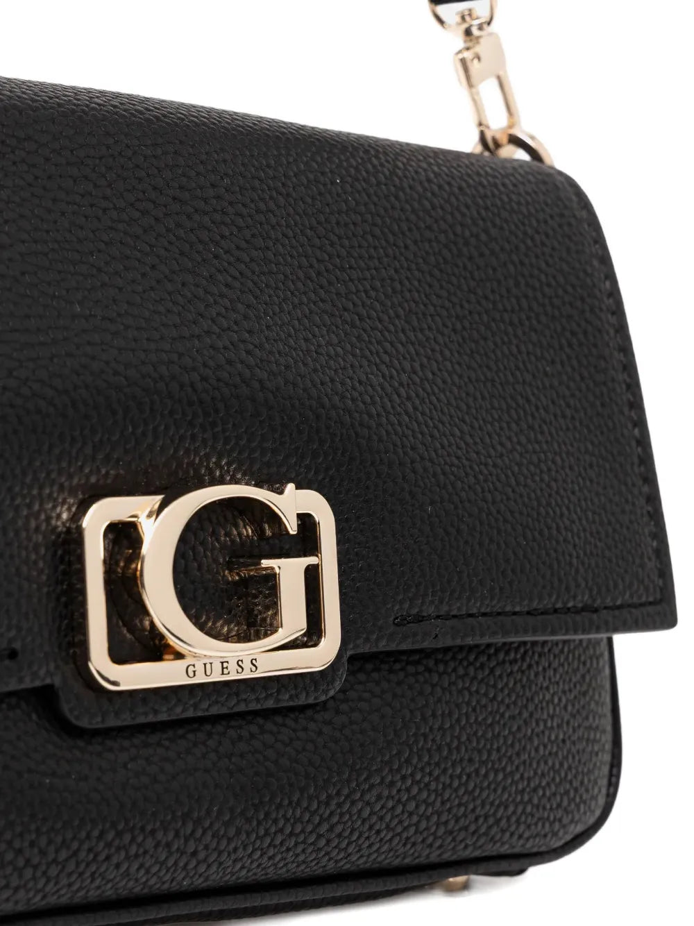 GUESS USApebbled-leather shoulder bag