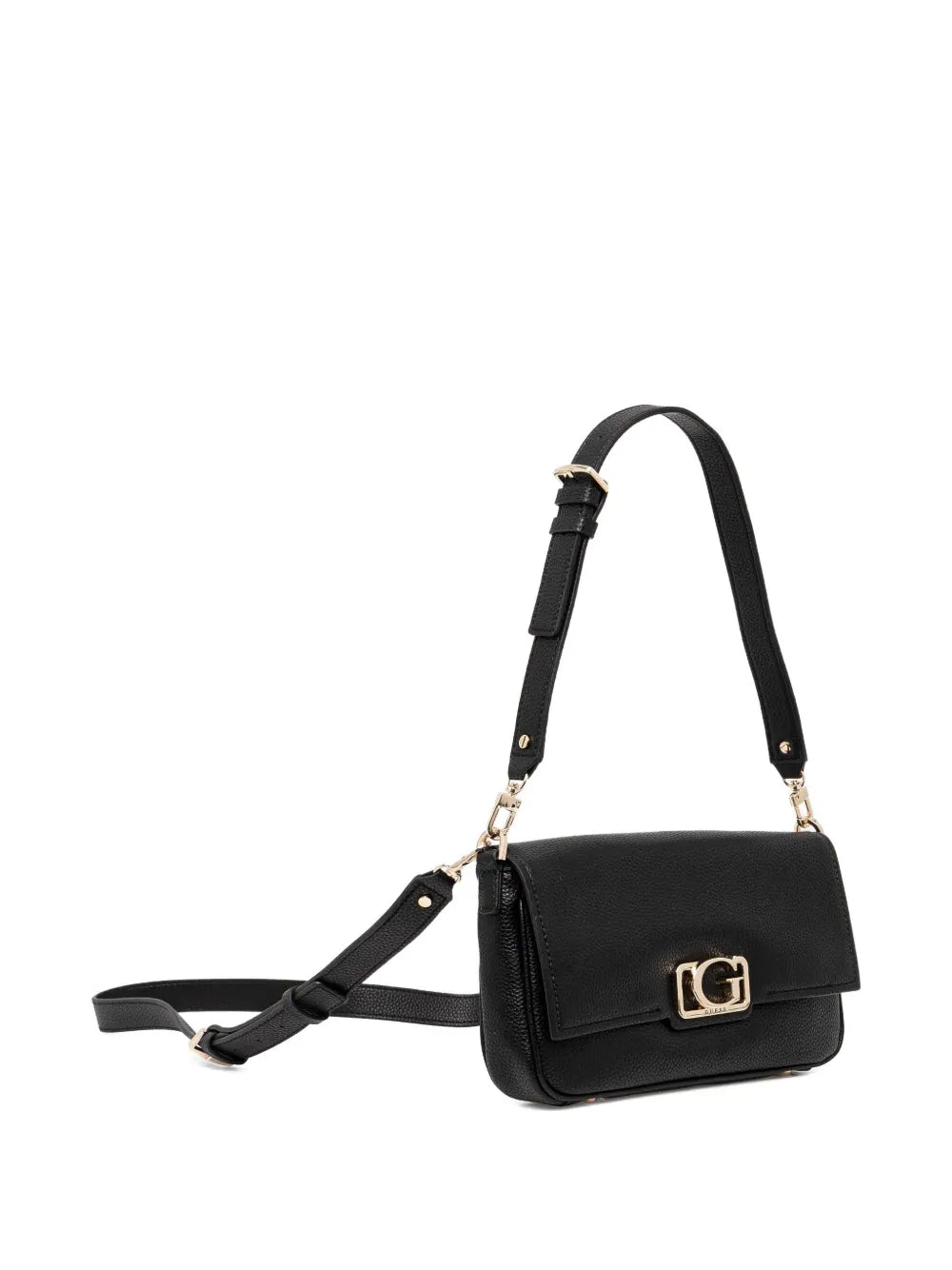 GUESS USApebbled-leather shoulder bag