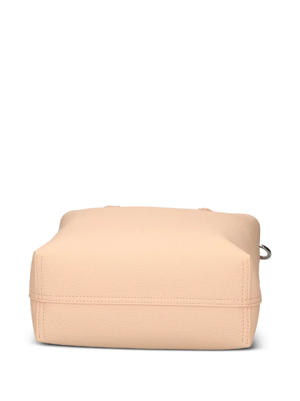 Lacostemini textured leather tote bag