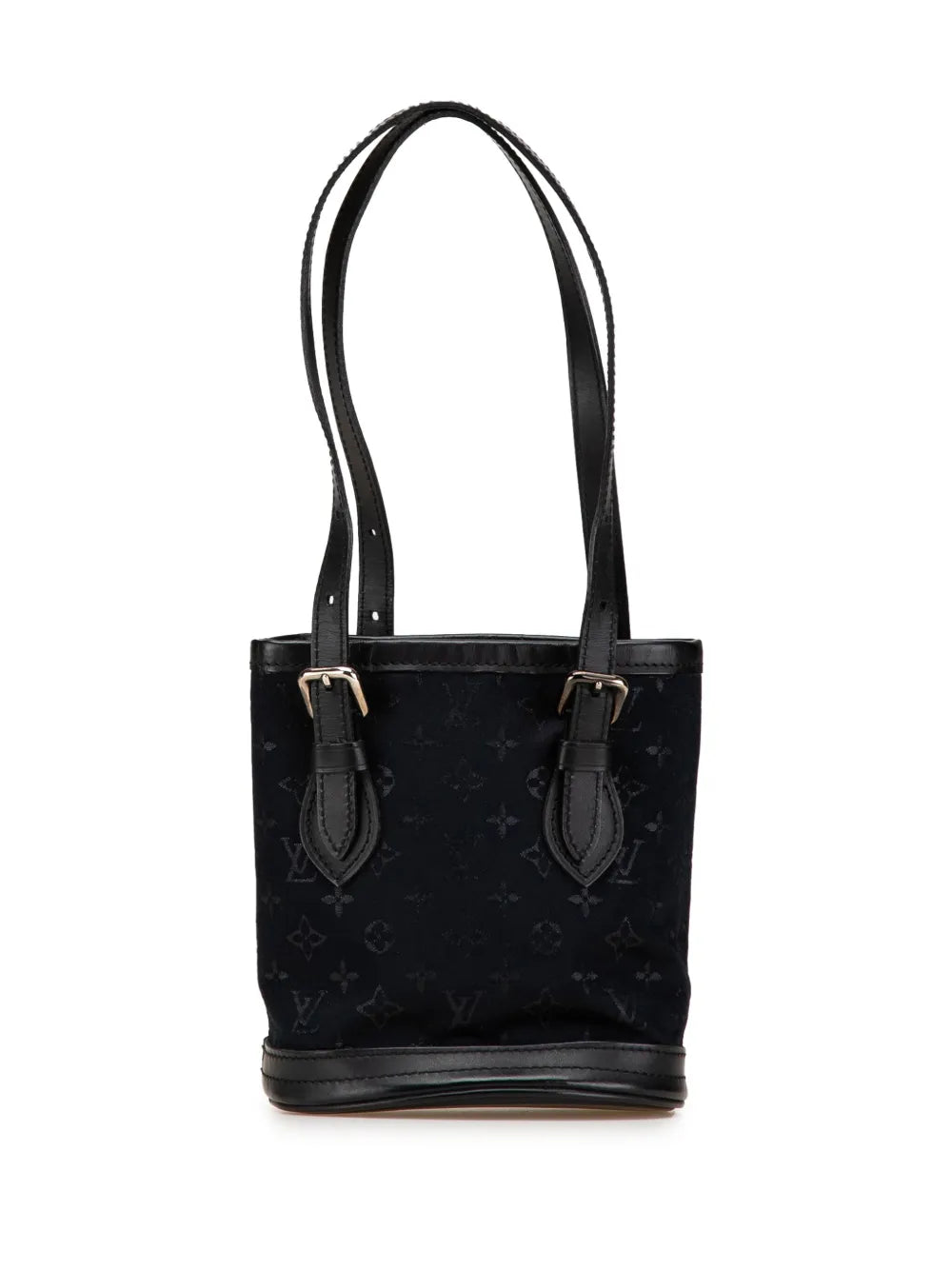 Pre-OwnedLouis Vuitton Pre-Owned2001 Monogram Mini Satin bucket bag