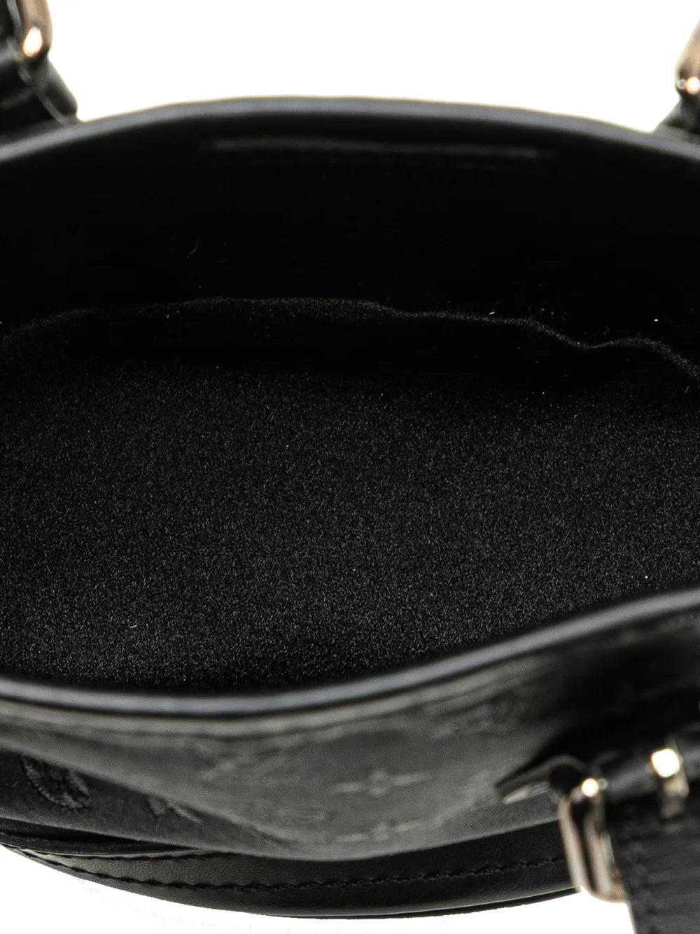 Pre-OwnedLouis Vuitton Pre-Owned2001 Monogram Mini Satin bucket bag