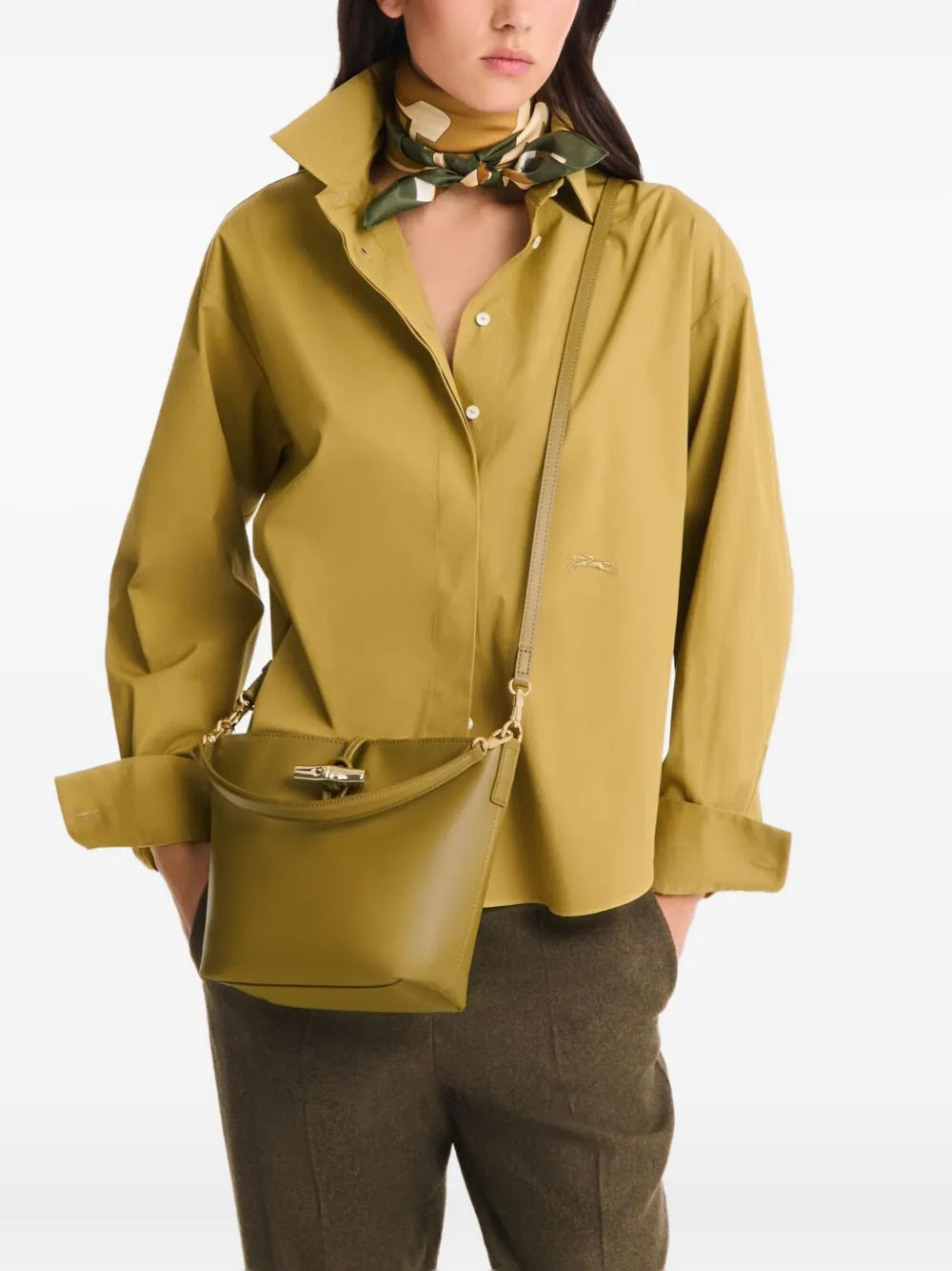 LongchampLe Roseau XS bucket bag