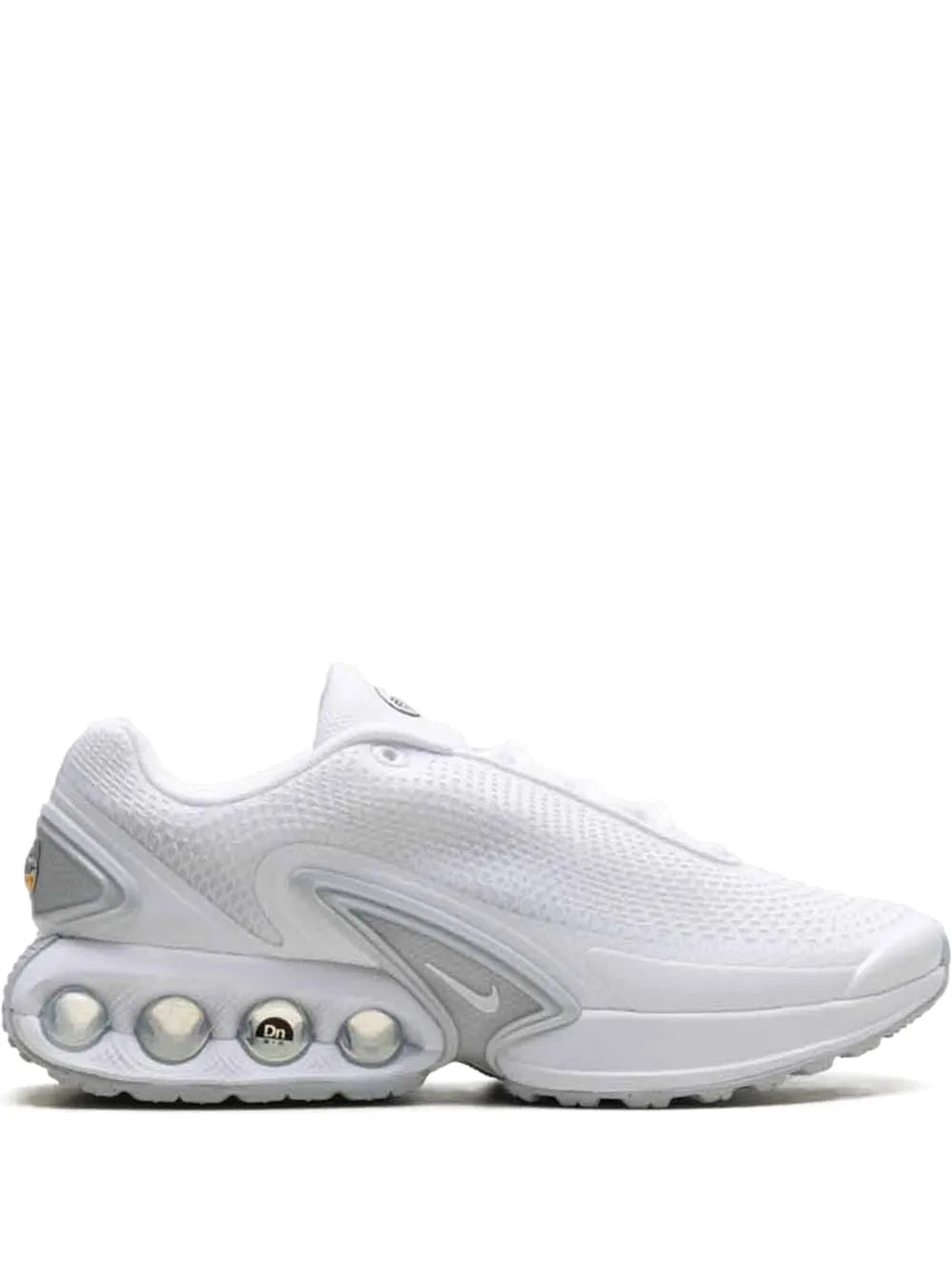 Air Max Dn White Metallic Silver Sneakers