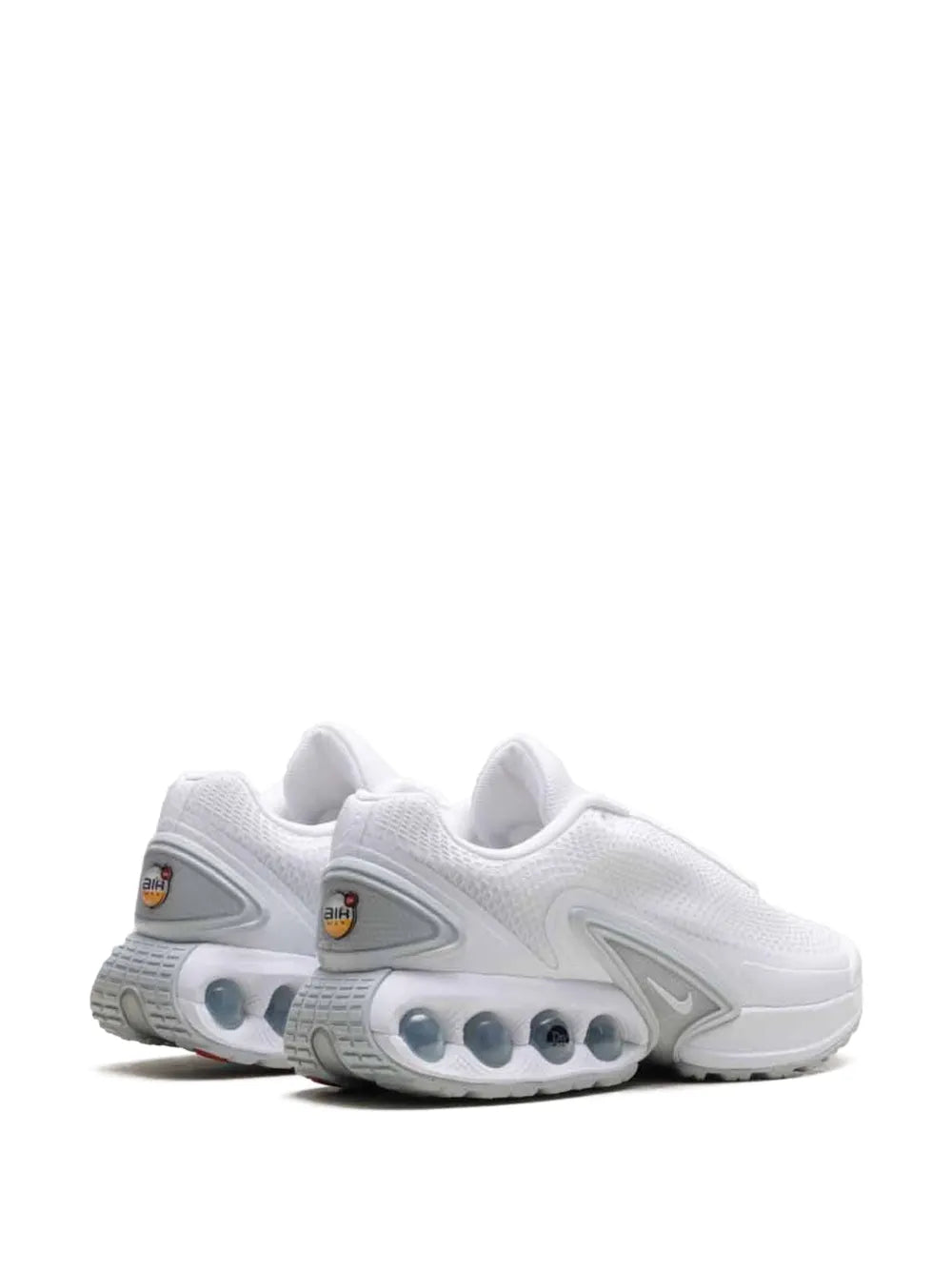 Air Max Dn White Metallic Silver Sneakers