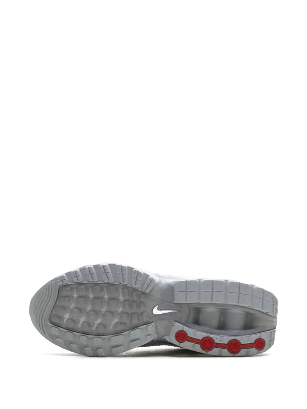 Air Max Dn White Metallic Silver Sneakers