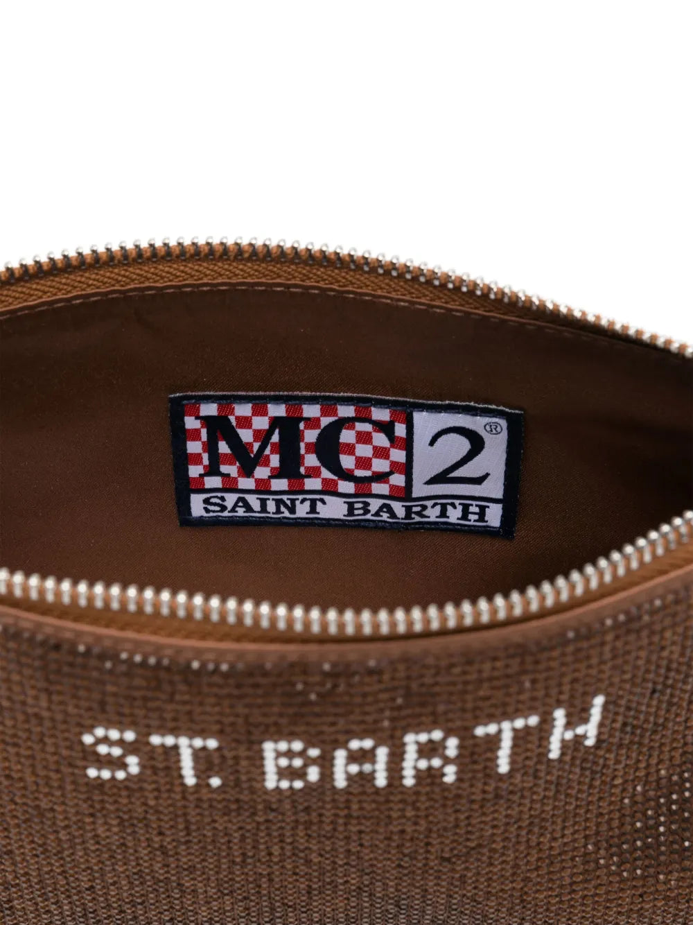 MC2 Saint Barthsmall rhinestone-embellished shoulder bag