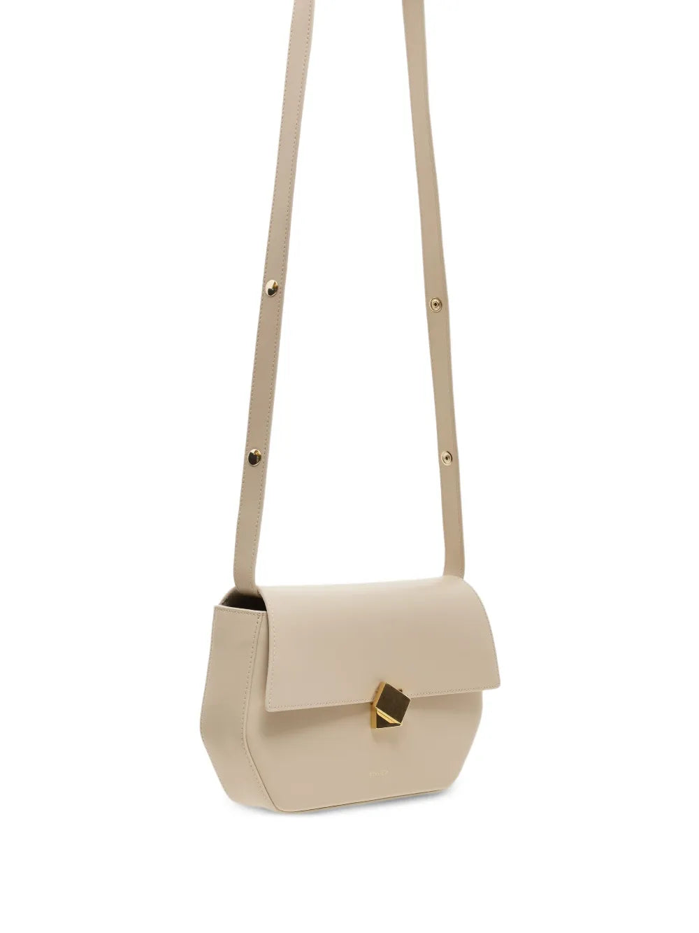 Closedleather shoulder bag