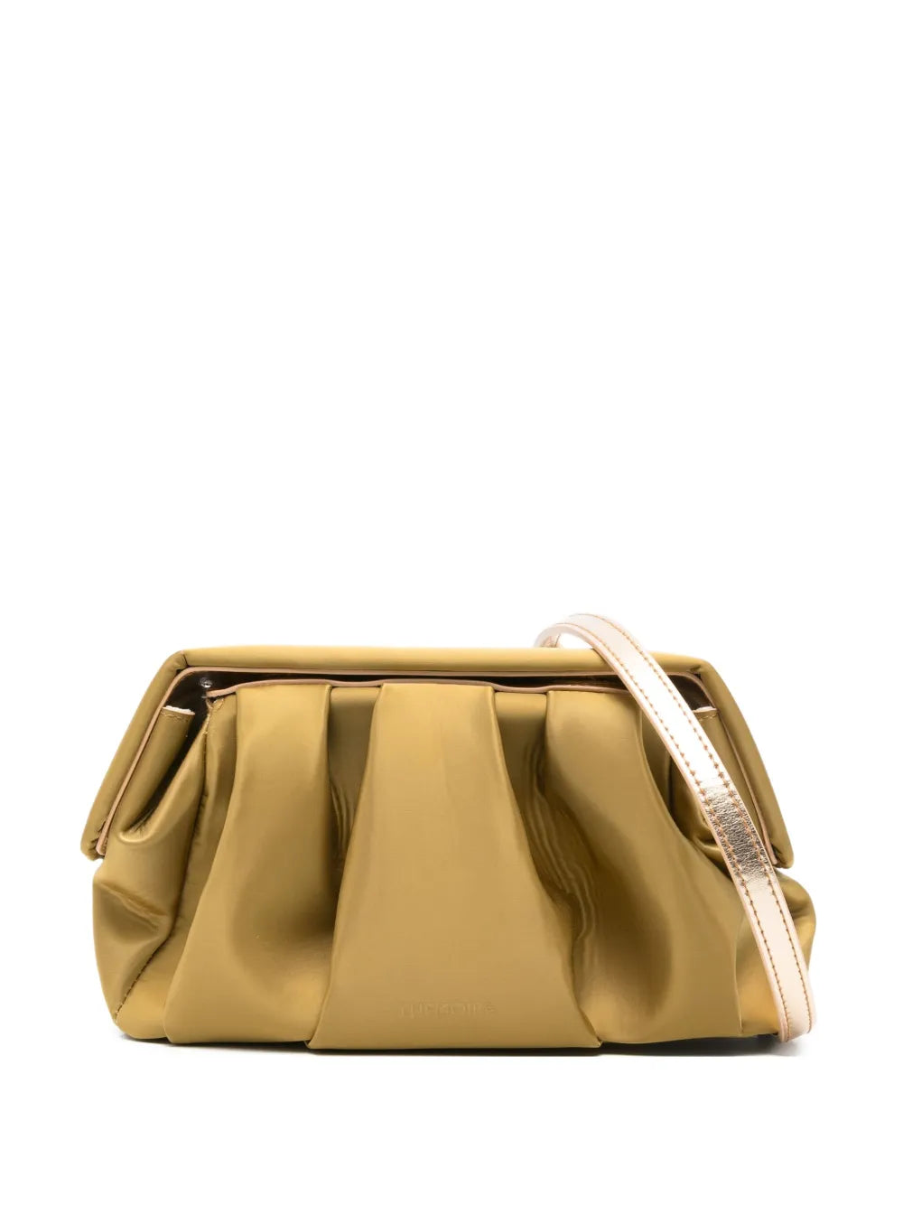 Themoirathered detachable-strap clutch bag